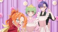 Niko, Miwa, and Kazuki as seen in Dealing with Mikadono Sisters Is a Breeze (Image via P.A. Works)